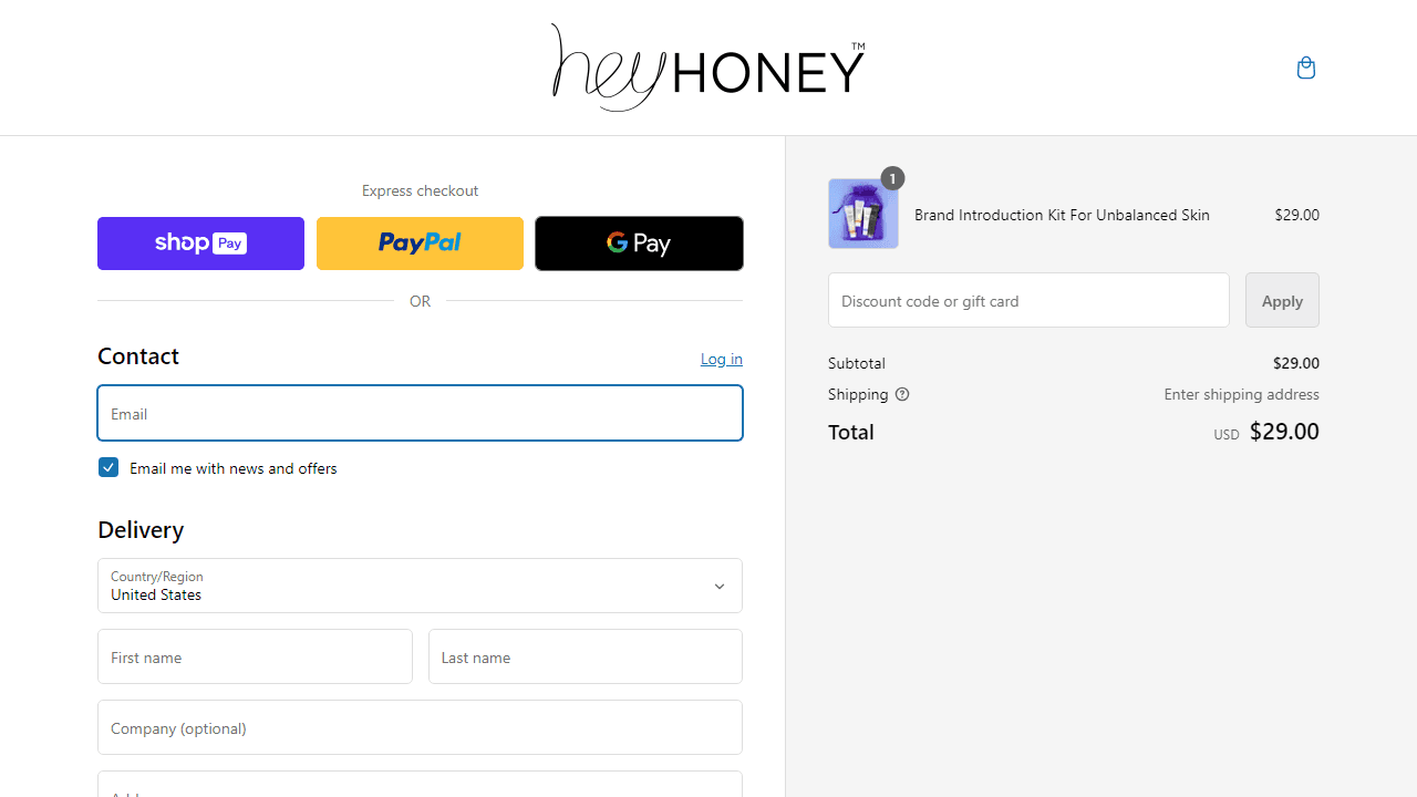 How to apply Hey Honey coupon code